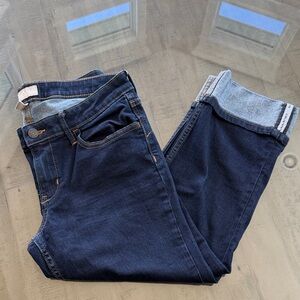 Banana Republic Cropped Denim Skinny Jeans. Size 29/8. Inseam 22in Rise 8in